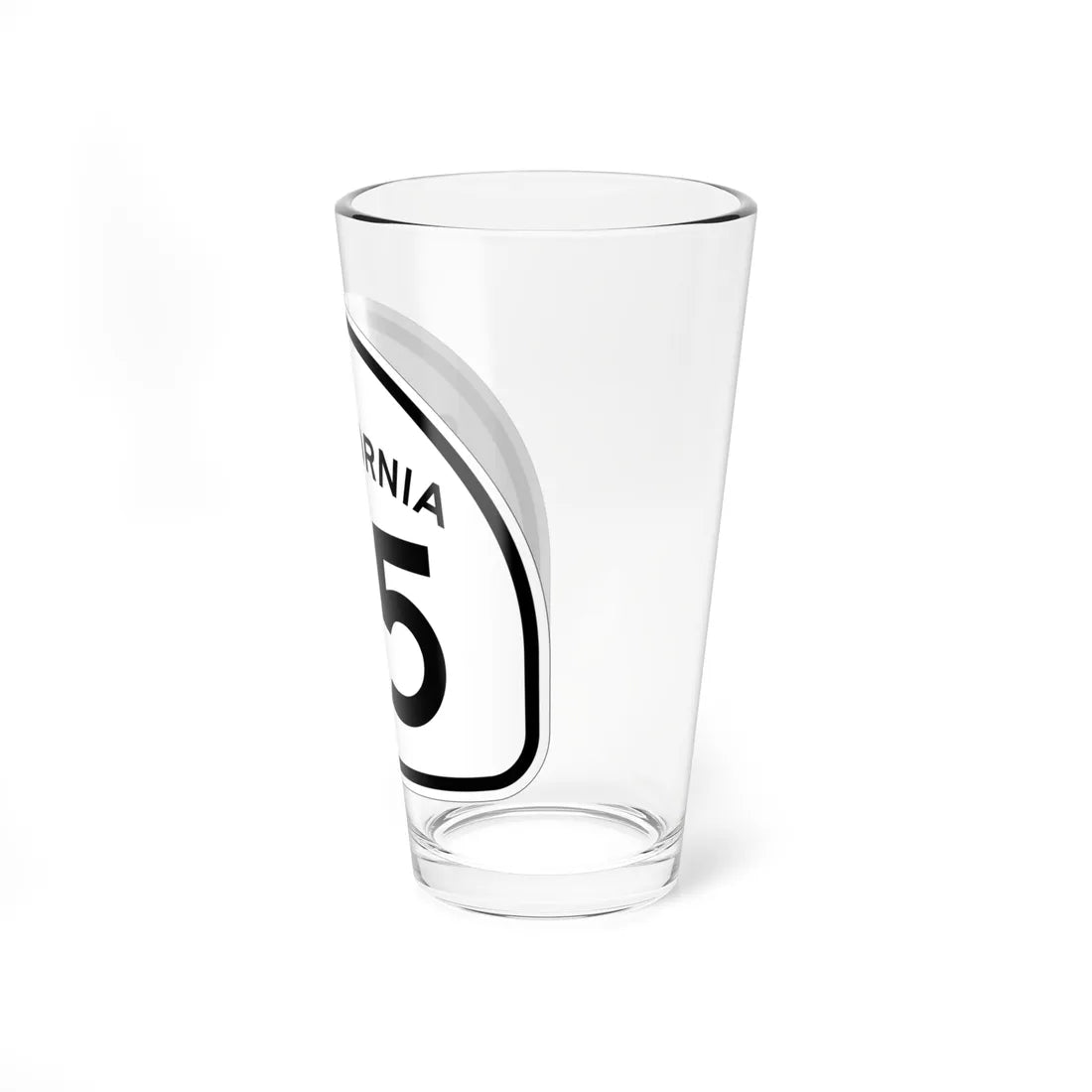 California 115 1957 (California) (Road Sign) Pint Glass 16oz - Go Mug Yourself
