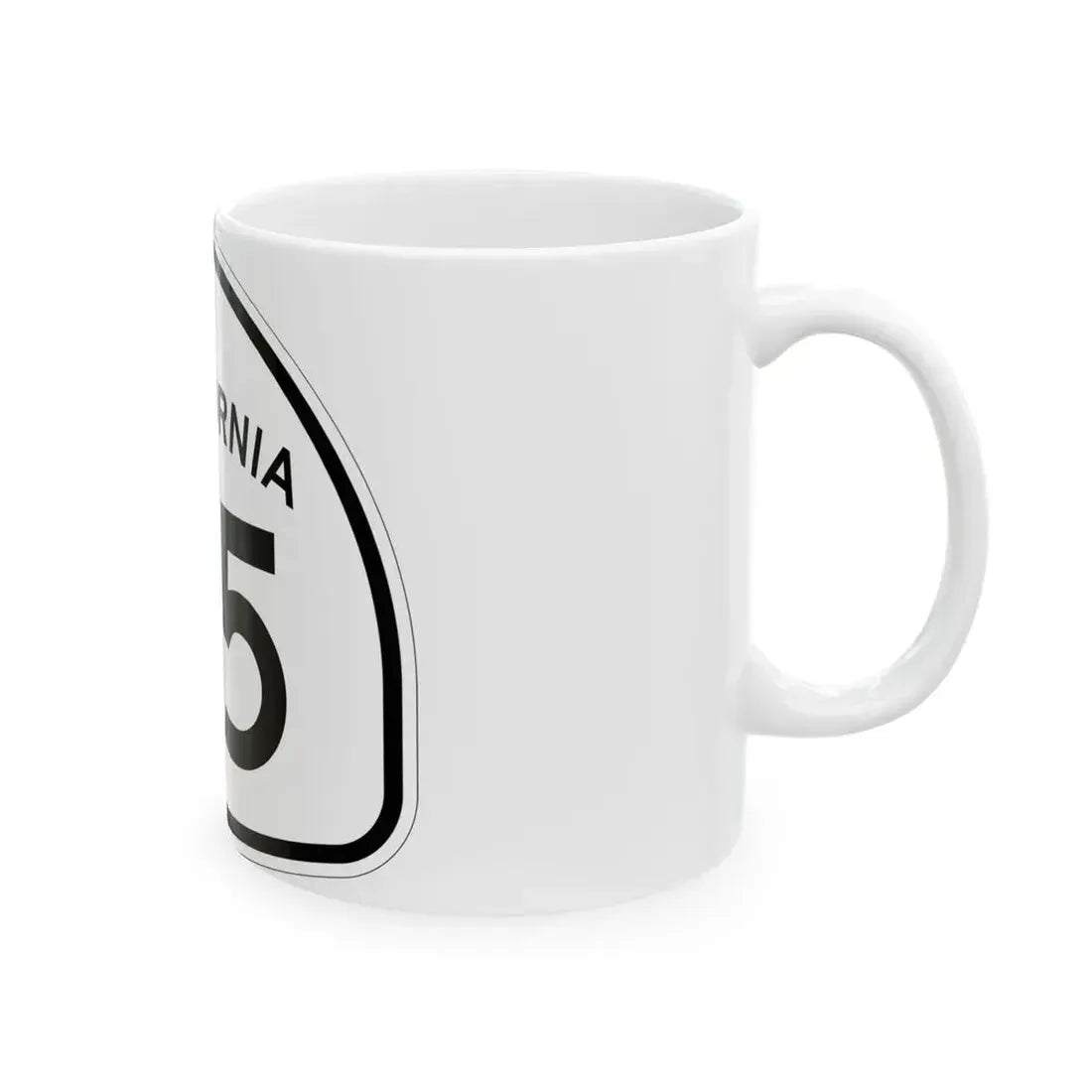 California 115 1957 (California) (Road Sign) White Coffee Mug - Go Mug Yourself