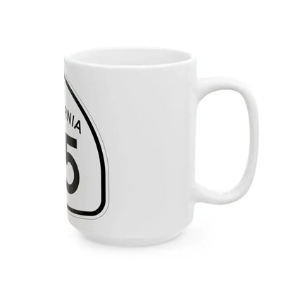 California 115 1957 (California) (Road Sign) White Coffee Mug - Go Mug Yourself