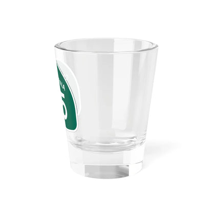 California 115 (California) (Road Sign) Shot Glass 1.5oz - Go Mug Yourself