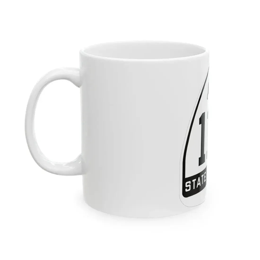 California 118 1948 (California) (Road Sign) White Coffee Mug - Go Mug Yourself