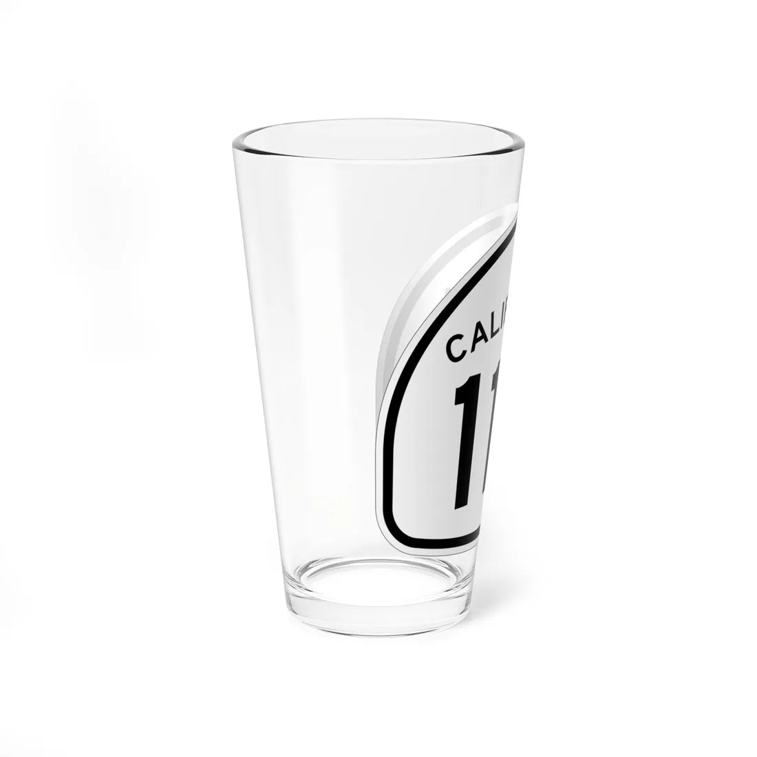 California 118 1957 (California) (Road Sign) Pint Glass 16oz - Go Mug Yourself