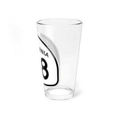 California 118 1957 (California) (Road Sign) Pint Glass 16oz - Go Mug Yourself
