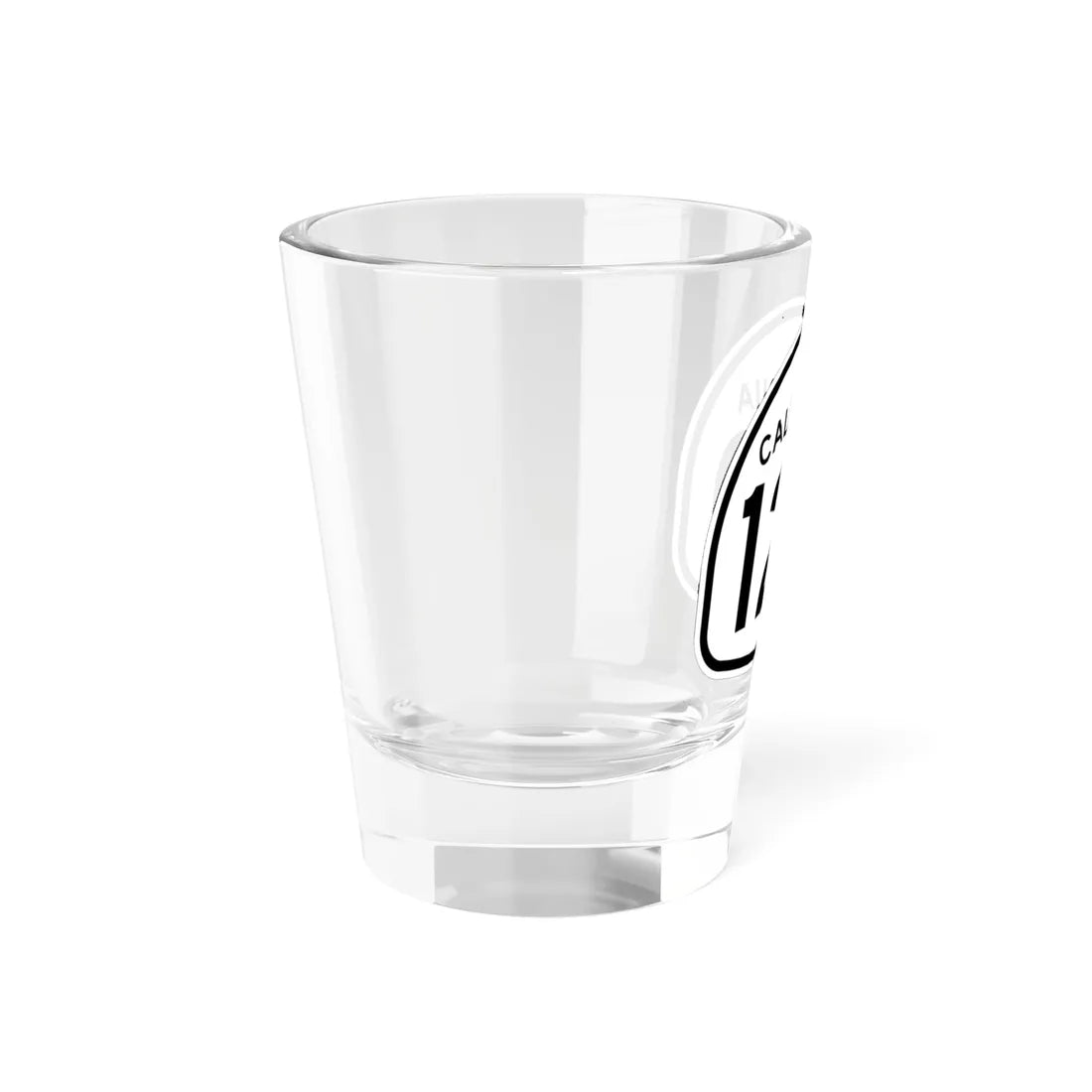 California 120 1957 (California) (Road Sign) Shot Glass 1.5oz - Go Mug Yourself