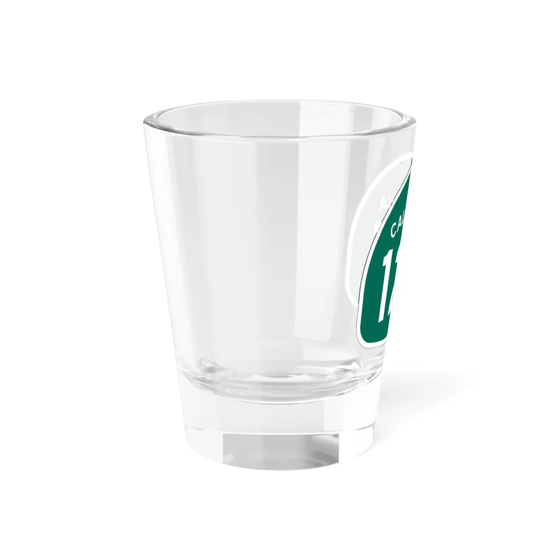 California 125 (California) (Road Sign) Shot Glass 1.5oz - Go Mug Yourself