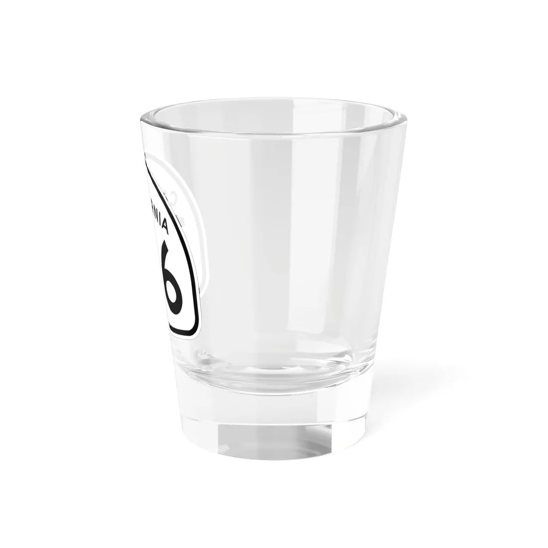 California 126 1957 (California) (Road Sign) Shot Glass 1.5oz - Go Mug Yourself