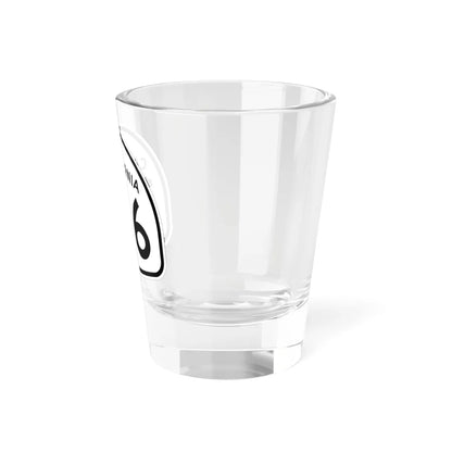 California 126 1957 (California) (Road Sign) Shot Glass 1.5oz - Go Mug Yourself