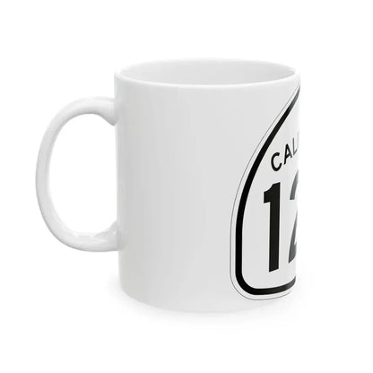 California 126 1957 (California) (Road Sign) White Coffee Mug - Go Mug Yourself
