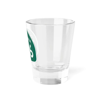 California 126 (California) (Road Sign) Shot Glass 1.5oz - Go Mug Yourself