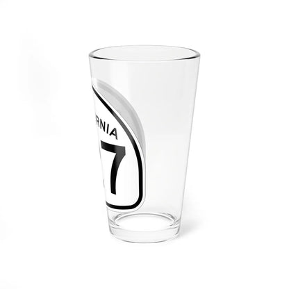California 127 1957 (California) (Road Sign) Pint Glass 16oz - Go Mug Yourself