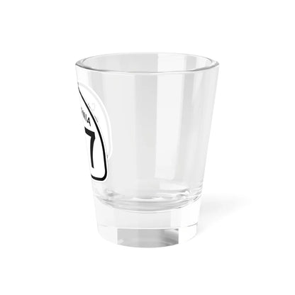 California 127 1957 (California) (Road Sign) Shot Glass 1.5oz - Go Mug Yourself