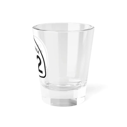 California 132 1957 (California) (Road Sign) Shot Glass 1.5oz - Go Mug Yourself