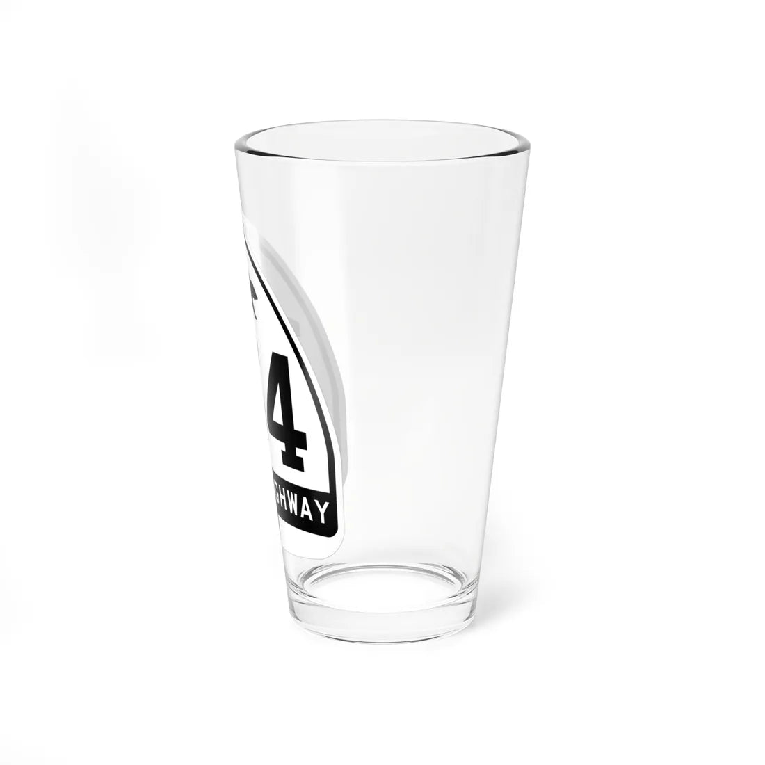 California 134 1948 (California) (Road Sign) Pint Glass 16oz - Go Mug Yourself