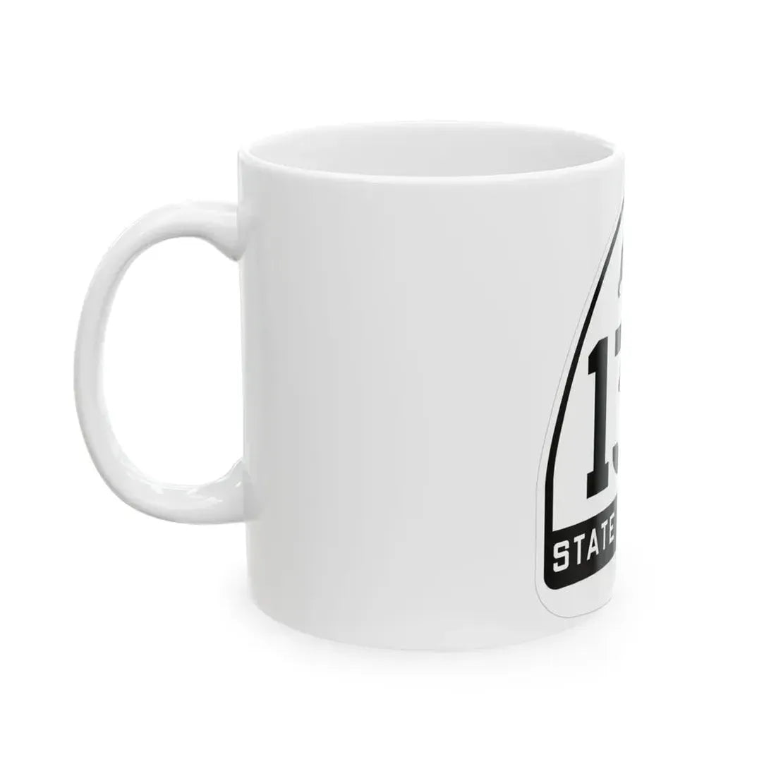 California 134 1948 (California) (Road Sign) White Coffee Mug - Go Mug Yourself