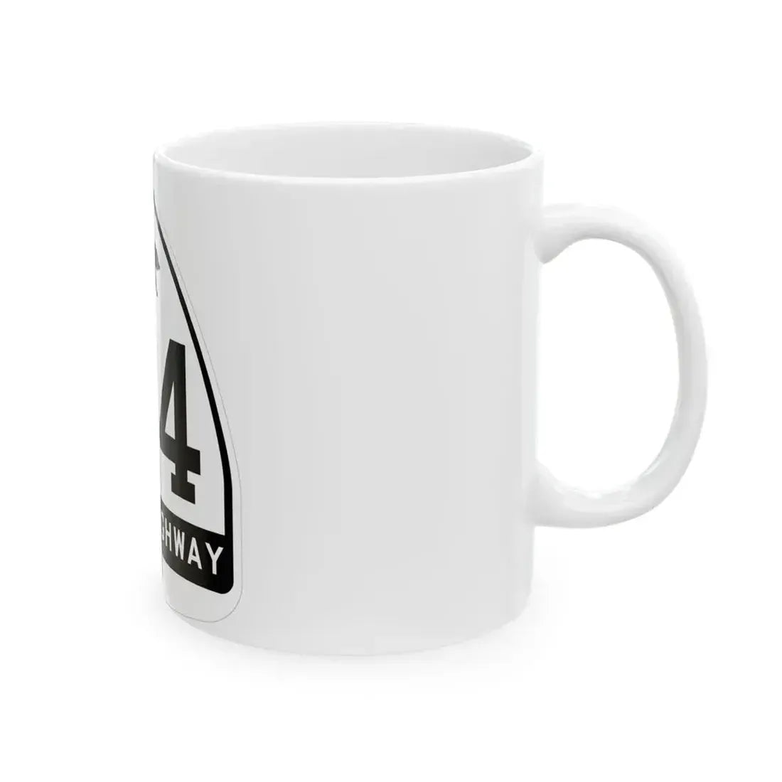 California 134 1948 (California) (Road Sign) White Coffee Mug - Go Mug Yourself