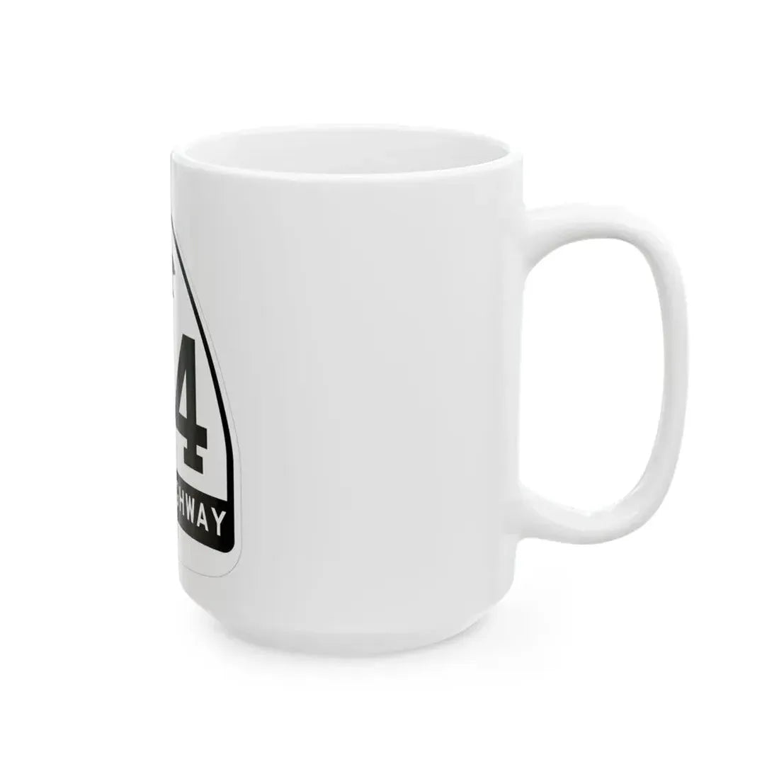 California 134 1948 (California) (Road Sign) White Coffee Mug - Go Mug Yourself