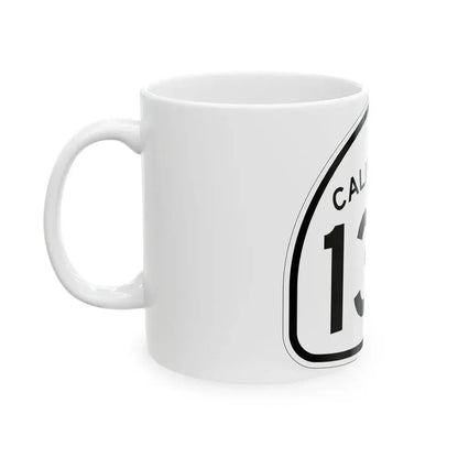 California 134 1957 (California) (Road Sign) White Coffee Mug - Go Mug Yourself