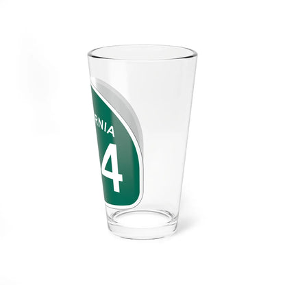 California 134 (California) (Road Sign) Pint Glass 16oz - Go Mug Yourself