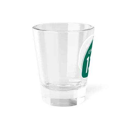 California 136 (California) (Road Sign) Shot Glass 1.5oz - Go Mug Yourself