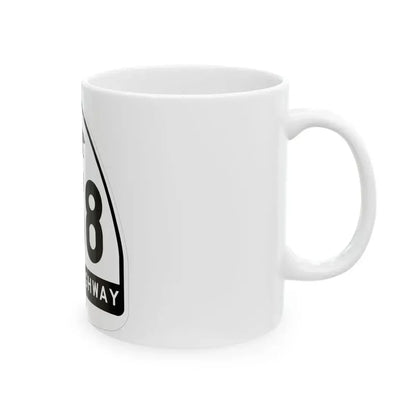 California 138 1948 (California) (Road Sign) White Coffee Mug - Go Mug Yourself