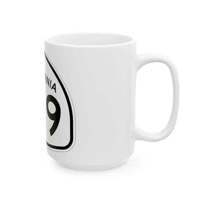 California 139 1957 (California) (Road Sign) White Coffee Mug - Go Mug Yourself
