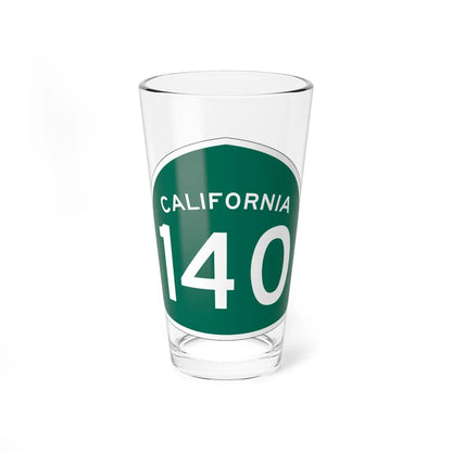 California 140 (California) (Road Sign) Pint Glss 16oz 16oz - Go Mug Yourself