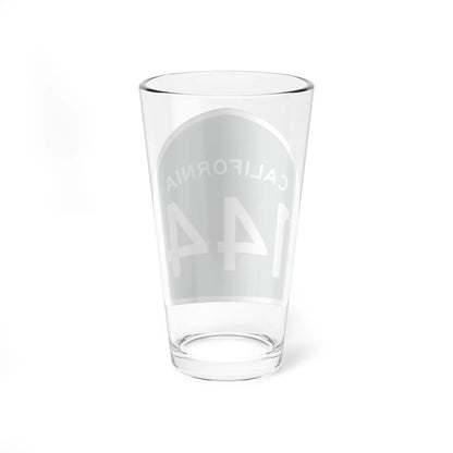 California 144 (California) (Road Sign) Pint Glss 16oz - Go Mug Yourself