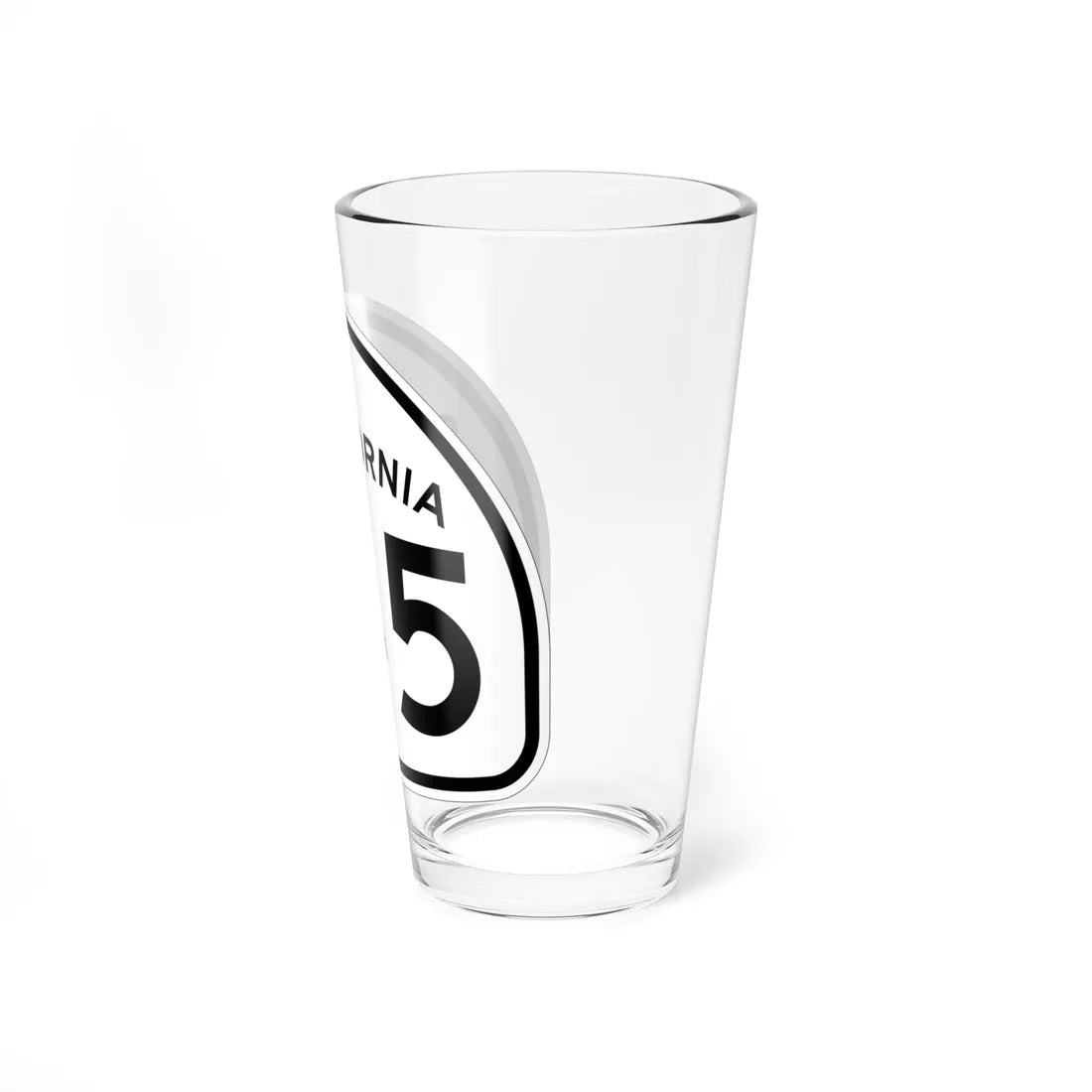 California 145 1957 (California) (Road Sign) Pint Glass 16oz - Go Mug Yourself
