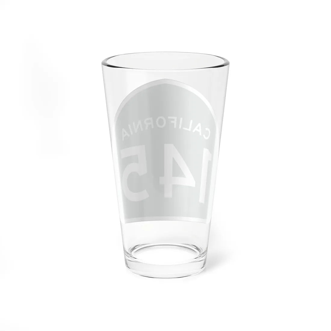 California 145 (California) (Road Sign) Pint Glss 16oz - Go Mug Yourself