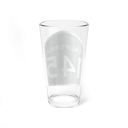 California 145 (California) (Road Sign) Pint Glss 16oz - Go Mug Yourself