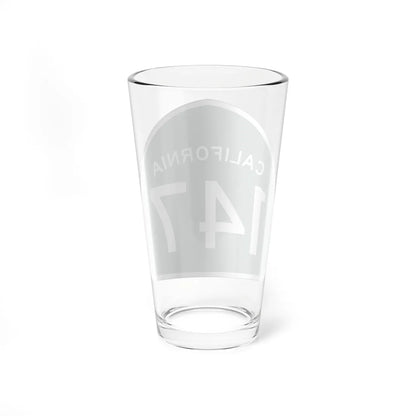 California 147 (California) (Road Sign) Pint Glss 16oz - Go Mug Yourself