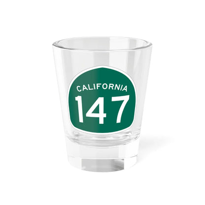 California 147 (California) (Road Sign) Shot Glass 1.5oz 1.5oz - Go Mug Yourself