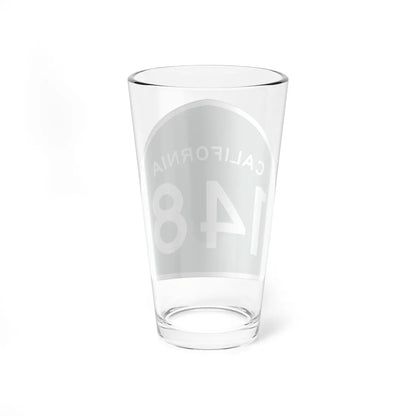 California 148 (California) (Road Sign) Pint Glss 16oz - Go Mug Yourself