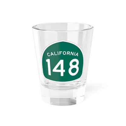 California 148 (California) (Road Sign) Shot Glass 1.5oz 1.5oz - Go Mug Yourself