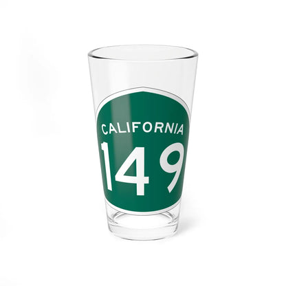 California 149 (California) (Road Sign) Pint Glss 16oz 16oz - Go Mug Yourself