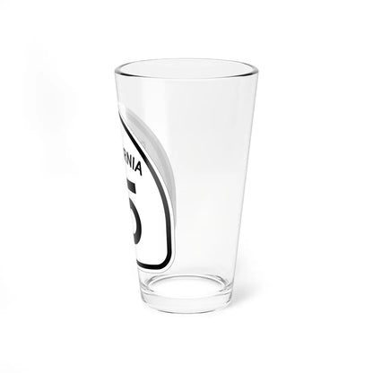 California 15 1957 (California) (Road Sign) Pint Glass 16oz - Go Mug Yourself
