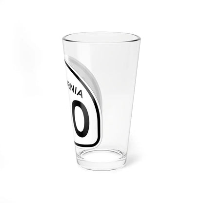California 150 1957 (California) (Road Sign) Pint Glass 16oz - Go Mug Yourself