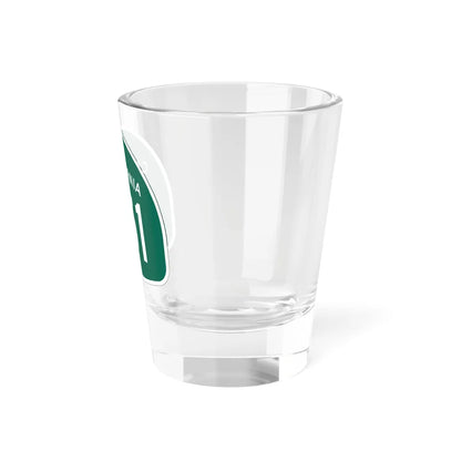 California 151 (California) (Road Sign) Shot Glass 1.5oz - Go Mug Yourself
