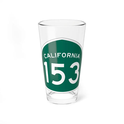 California 153 (California) (Road Sign) Pint Glss 16oz 16oz - Go Mug Yourself