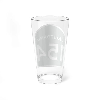 California 154 (California) (Road Sign) Pint Glss 16oz - Go Mug Yourself