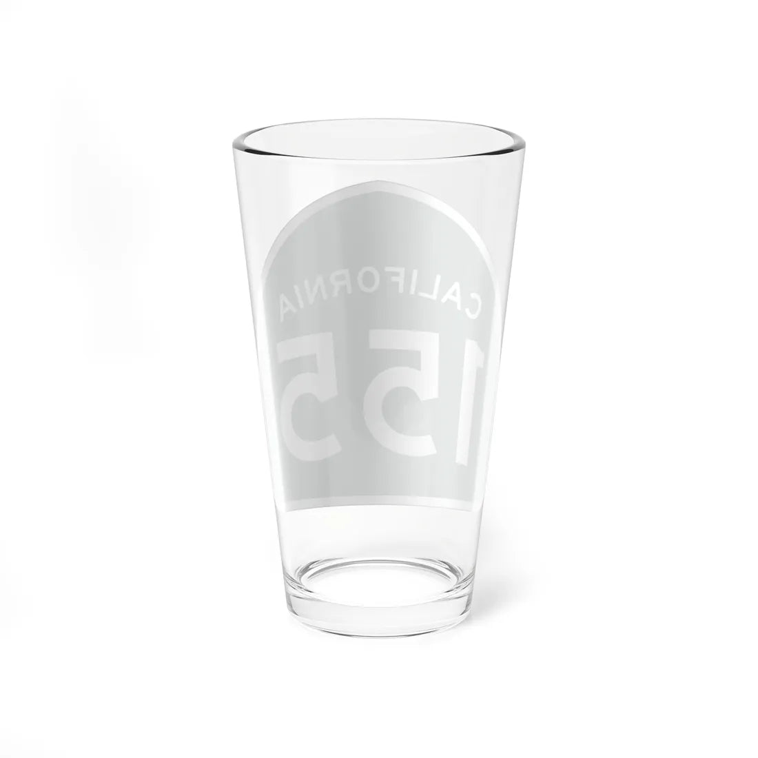 California 155 (California) (Road Sign) Pint Glss 16oz - Go Mug Yourself