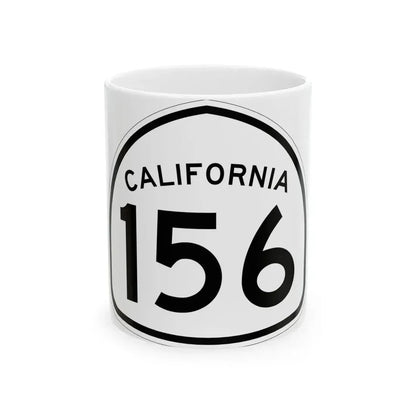 California 156 1957 (California) (Road Sign) White Coffee Mug 11oz - Go Mug Yourself
