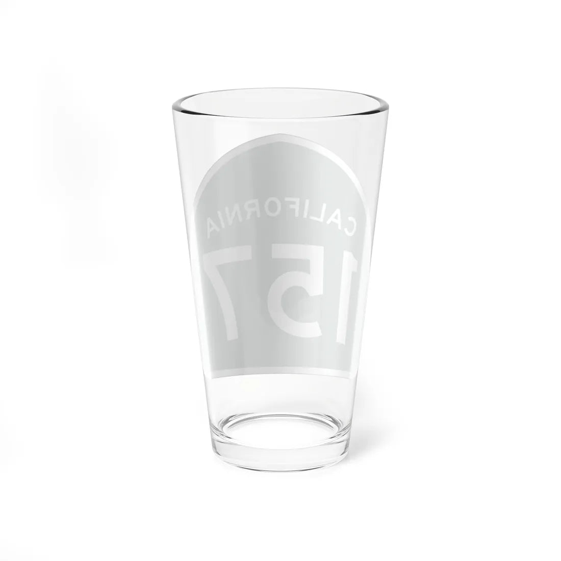 California 157 (California) (Road Sign) Pint Glss 16oz - Go Mug Yourself
