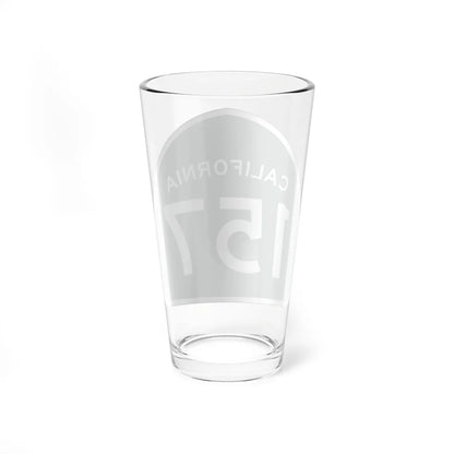 California 157 (California) (Road Sign) Pint Glss 16oz - Go Mug Yourself