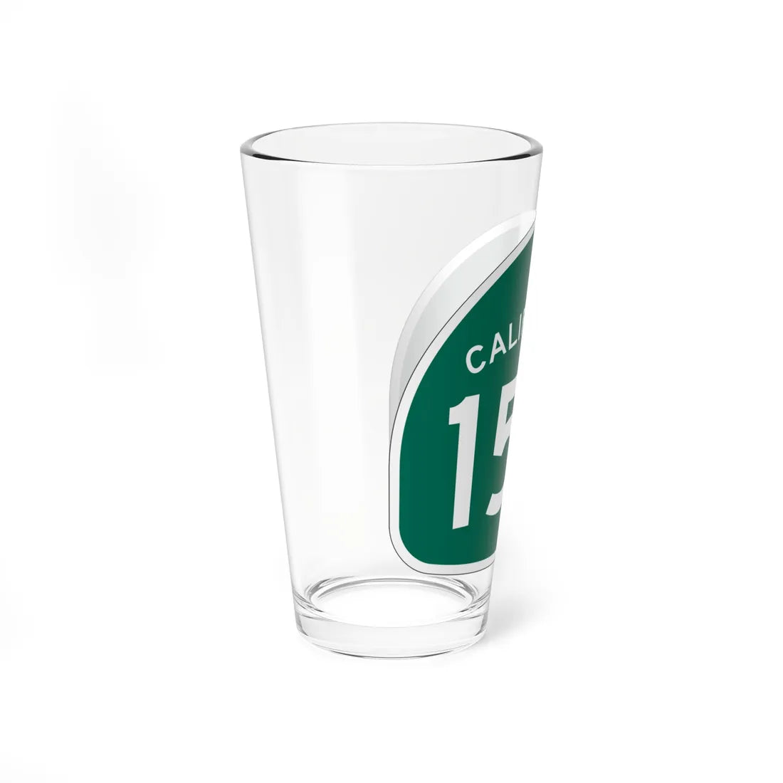 California 158 (California) (Road Sign) Pint Glss 16oz - Go Mug Yourself