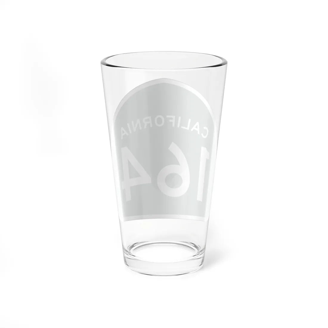 California 164 (California) (Road Sign) Pint Glass 16oz - Go Mug Yourself