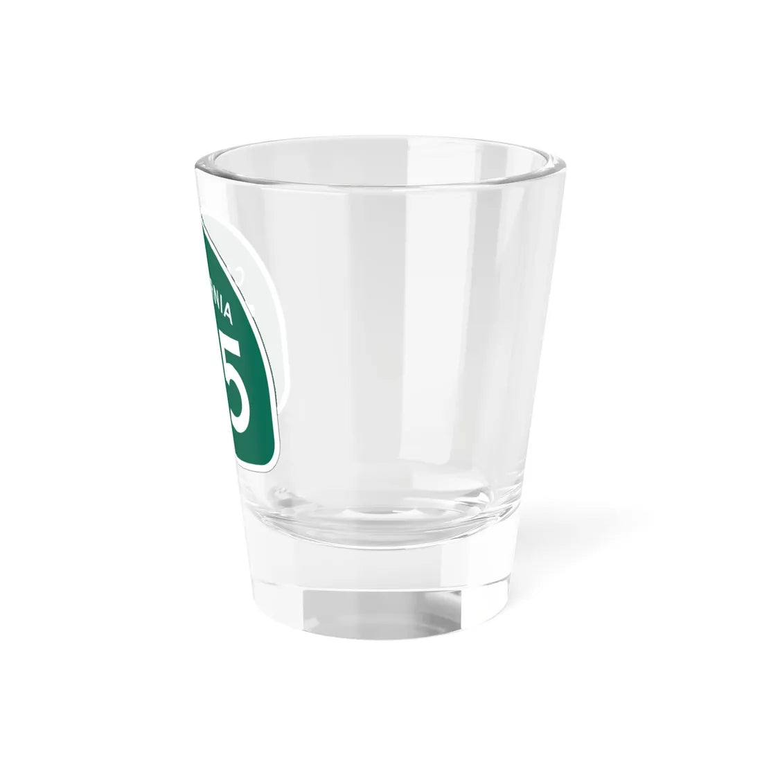 California 165 (California) (Road Sign) Shot Glass 1.5oz - Go Mug Yourself