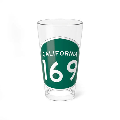 California 169 (California) (Road Sign) Pint Glass 16oz 16oz - Go Mug Yourself