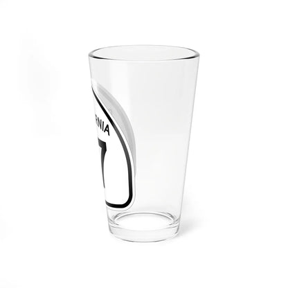 California 17 1957 (California) (Road Sign) Pint Glass 16oz - Go Mug Yourself