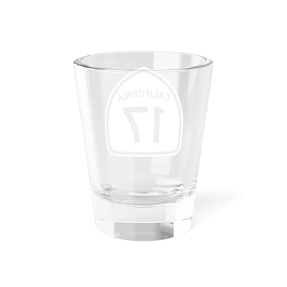 California 17 1957 (California) (Road Sign) Shot Glass 1.5oz - Go Mug Yourself